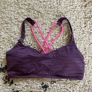 lululemon free to be sports bra - size 4